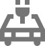 Electric car icon
